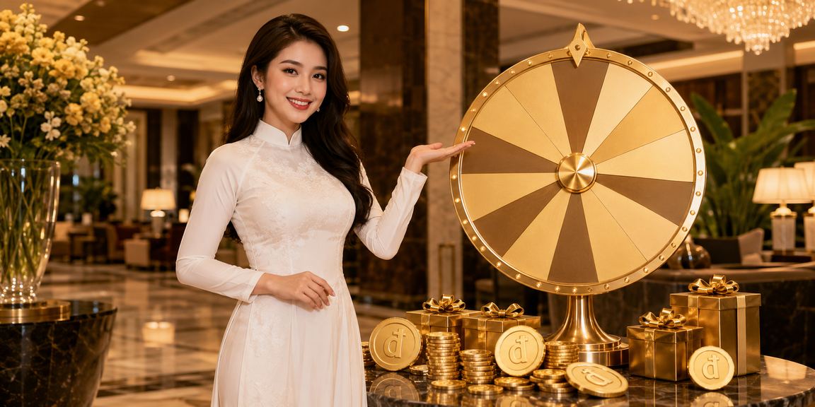 Cô gái mặc áo dài chơi roulette VIP tại khu nghỉ dưỡng Hạ Long