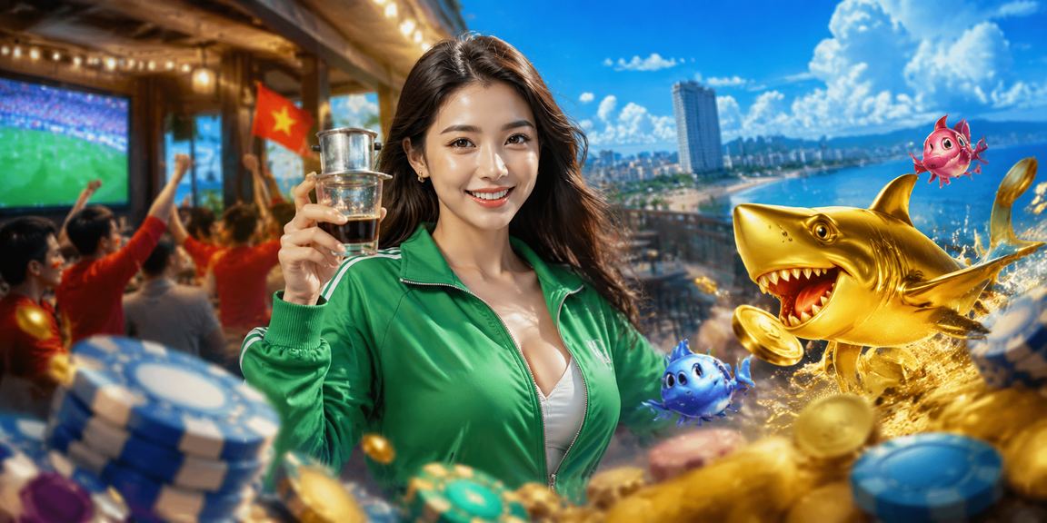 Người dùng Vũng Tàu kiểm tra giao dịch cá cược tại quán cà phê ven biển